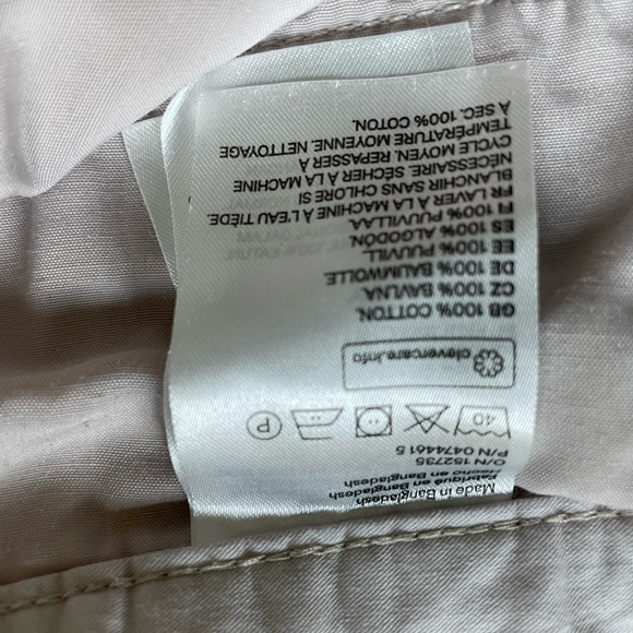 EUC H&M men’s shorts waist size 30R in light tan - Picture 5 of 6